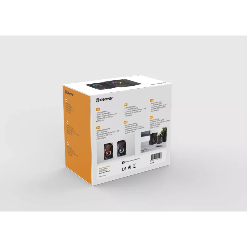 2 krypčių garsiakalbis Denver GAS-500 6 W
