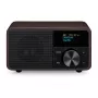 Radijas Sangean DDR-7 Dark Wood FM/AM su Bluetooth — kompaktiškas stalinis imtuvas su medžio apdaila