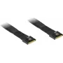Saugojimo sprendimas Inter-Tech SFF-8654 8i juodas 8 vidiniai prievadai