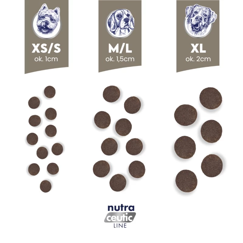 BALTICA Nutraceutic Hypoallergenic M Triušiena su ryžiais - sausas šunų maistas - 3 kg