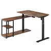 Elektrinis aukščio reguliuojamas stalas ergo office 380623 — maks. aukštis 121 cm, maks. apkrova 70 kg