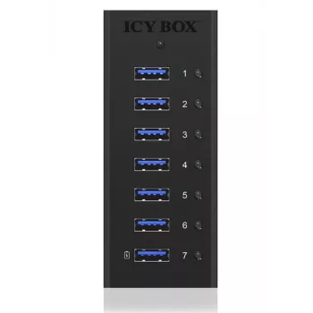 ICY BOX IB-AC618 USB 3.2 Gen 1 (3.1 Gen 1) Type-B 5000 Mbit/s Juoda