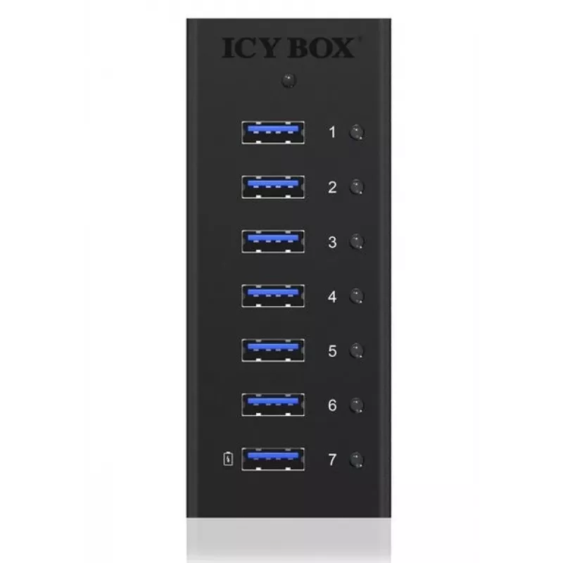 ICY BOX IB-AC618 USB 3.2 Gen 1 (3.1 Gen 1) Type-B 5000 Mbit/s Juoda