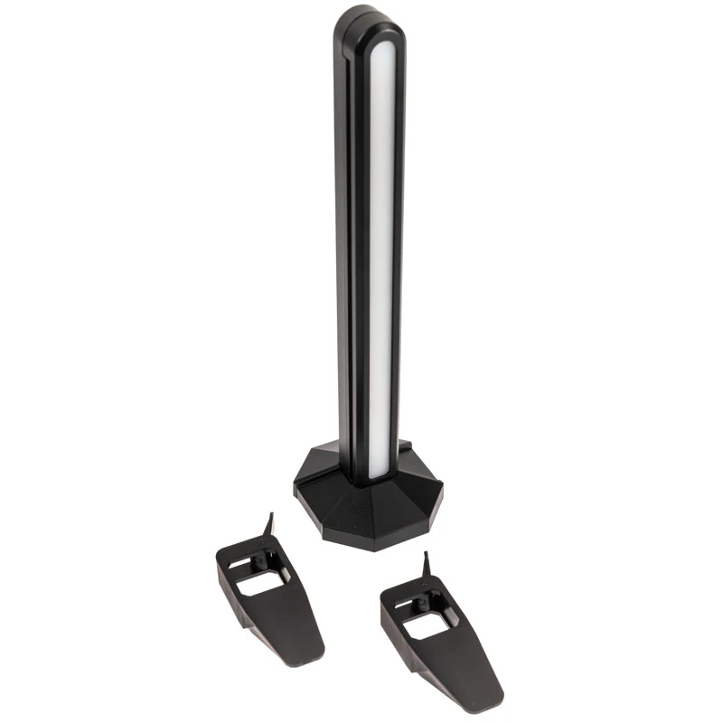 GPU atraminis laikiklis Lamptron GPU Halter ARGB — juodas