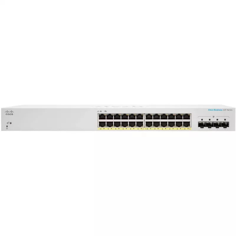 Valdomas komutatorius Cisco CBS220-24FP-4X