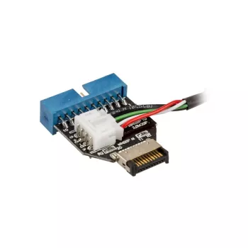 Akasa AK-CBUB38-40BK vidinis USB laidas 0,4 m