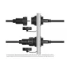 Good Connections Industrie-Plug S4 -USB 2.0 A-A 1 m laidas