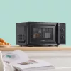 Toshiba MM2EM20PF mikrobangų krosnelė, veidrodinė apdaila, juoda