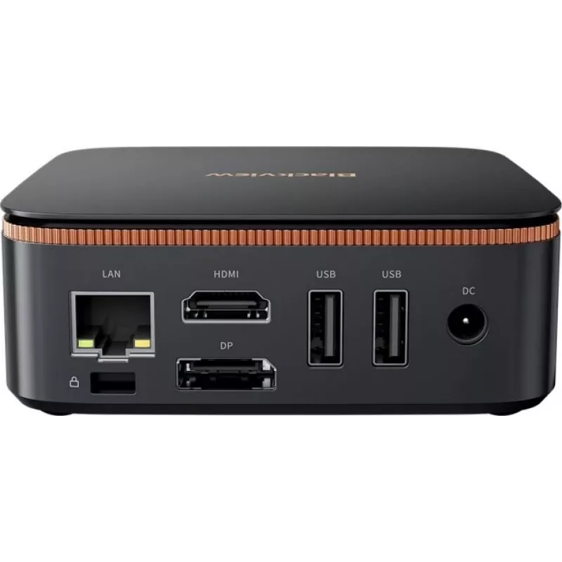 Juodaview MP20 16GB SSD 512 GB Win 11 Pro - Mini kompiuteris, juodas