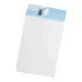 Pašto/siuntimo lankstomasis maišelis MAILmedia 51652 C4 su 4 cm atvartu, baltas, 140 g/m², lipnus