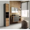 Topeshop S30 ANTRACYT/ARTISAN vonios spintelė