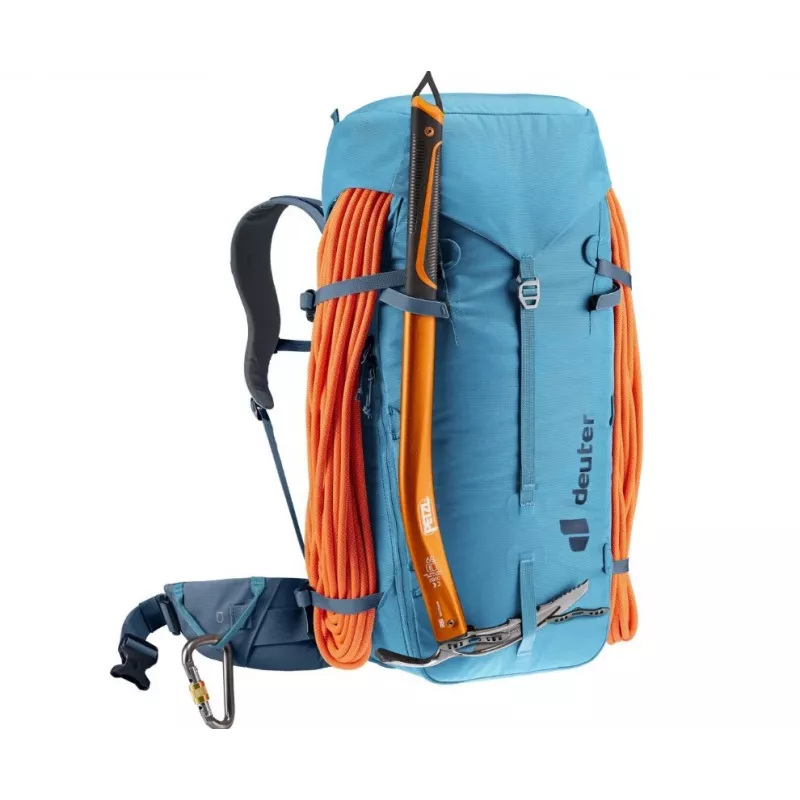 Žygių kuprinė DEUTER Guide 34+8 — talpa 34+8 L, modelis Wave‑Ink