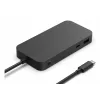 Dokų stotelė Microsoft Surface USB4 Dock Wired Juoda 100W Power Delivery