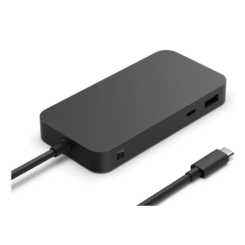 Dokų stotelė Microsoft Surface USB4 Dock Wired Juoda 100W Power Delivery