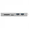 USB-C dokas - 4K HDMI, USB 3.2 Gen 1, USB-A/C šakotuvas, GbE, atminties kortelė, 60W PD įkrovimas