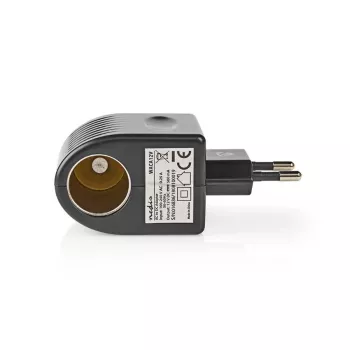 Nedis WACA12V maitinimo adapteris, juodas