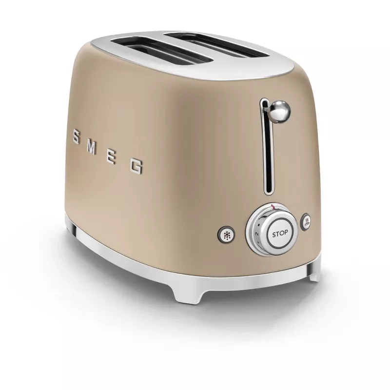 Skrudintuvas Smeg 50's Style TSF01CHMEU 2 griežinėliai Auksinis 950W