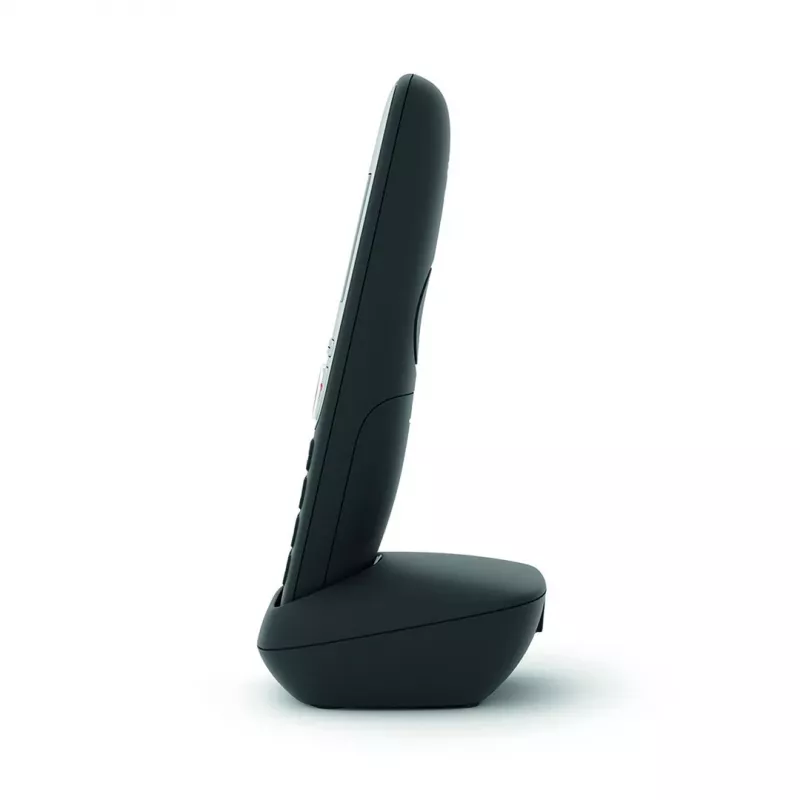 Gigaset A690HX analoginis/DECT telefonas su skambučio numerio atpažinimu, juodas, sidabrinis