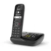 Gigaset AS690A analoginis/DECT telefonas su skambintojo ID, juodas