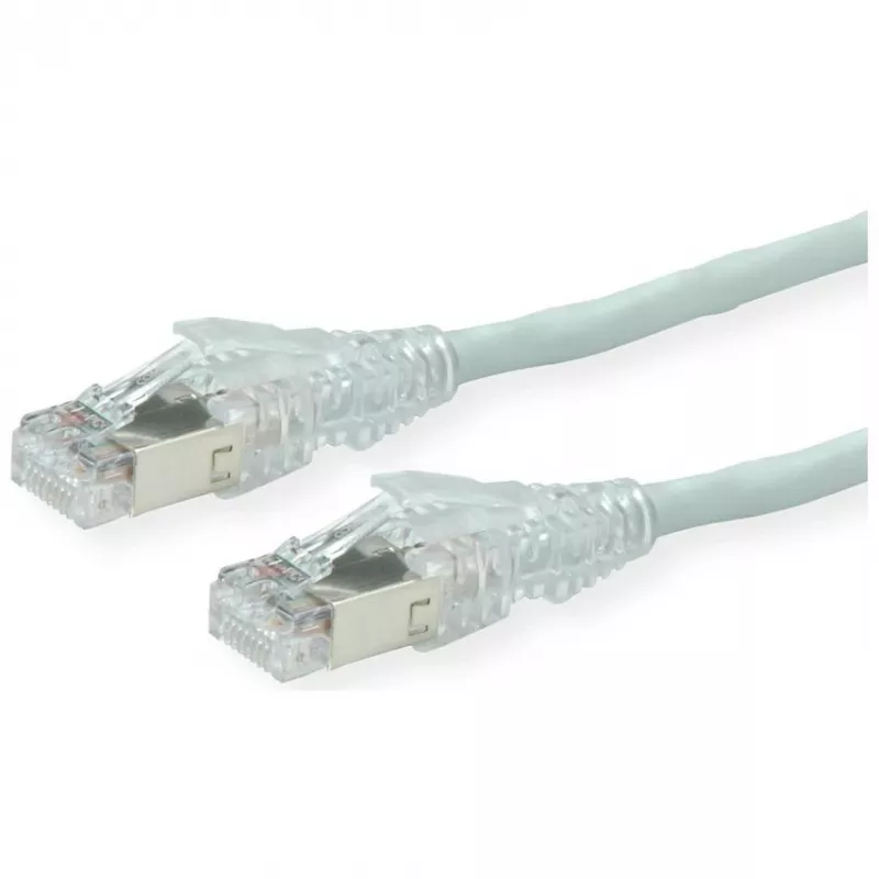 Datwyler - komutacinis kabelis - RJ-45 (M) į RJ-45 (M) - 7,5 m - SFTP, PiMF - CAT 6 - Halogen-Free, Stranded - Pilka (21.05.0570)