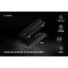 Oro aušintuvas SAVIO M.2 NVMe 2280 AK-60 juodas radiatorius 22x80 mm SSD