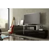 Cama TV spintelė SIGMA 3 180 juodas/juodas blizgus + biały