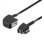 Wentronic Goobay TAE-F prailginimas 4 kontaktų, juodas, 3 m - TAE-F kištukas į TAE-F lizdą (50242)
