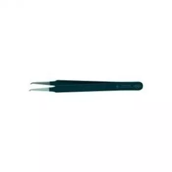 Knipex 92 08 78 ESD preciziniai pincetai Plokšti, lenkti 45° 120 mm