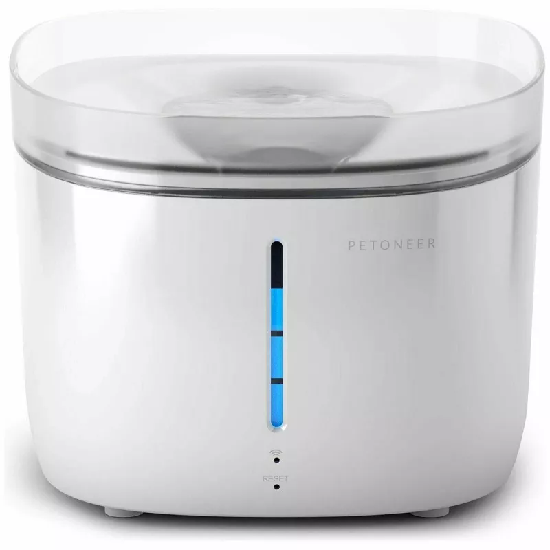 Petoneer Fresco Ultra PN-110039-03 2L gyvūnų vandens fontanas — tylus veikimas