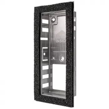 Įleidžiama montavimo dėžutė DoorBird D1101V juoda nerūdijantis plienas 40mm