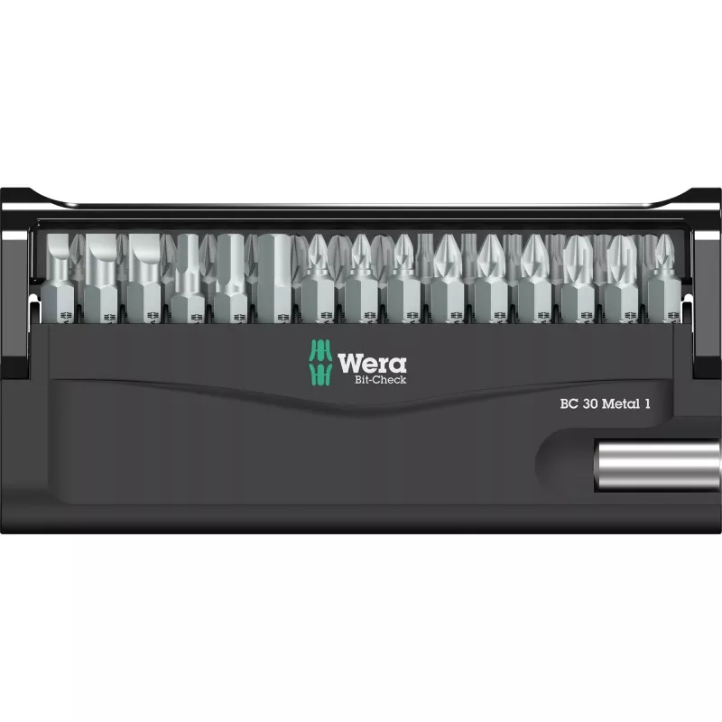 Atsuktuvų antgalių rinkinys Wera BC 30 Metal 1