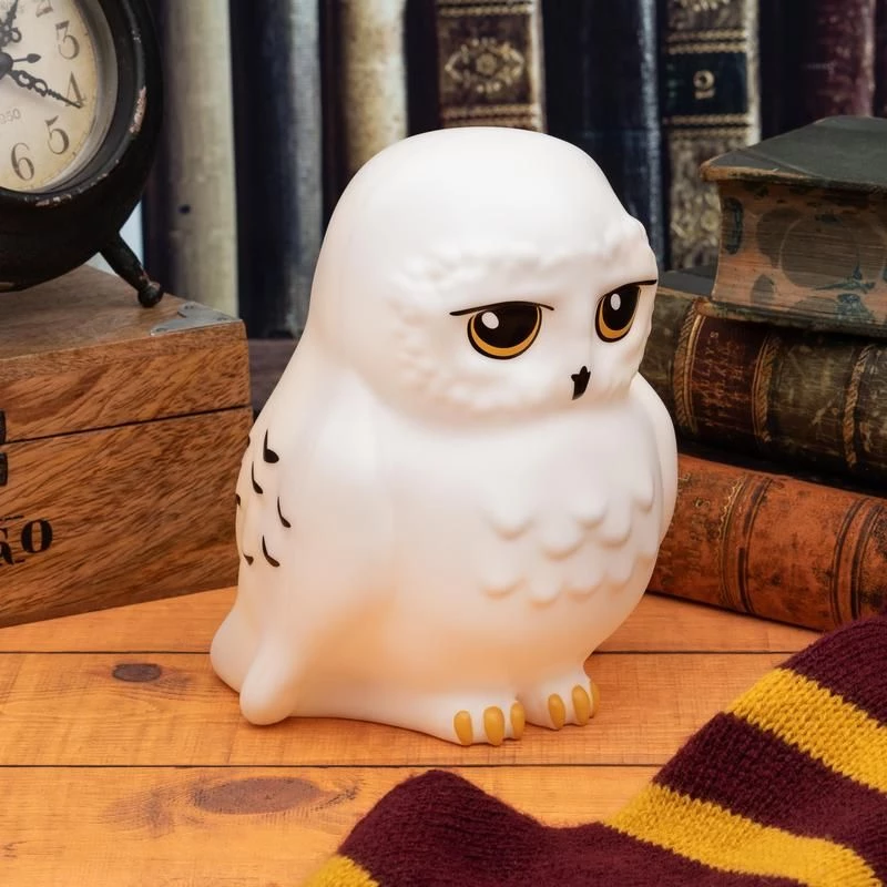 Stalinė lempa Paladone Hedwig Light V3 — Hedvigos pelėdos formos LED naktinė lempa