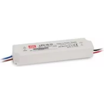Apšvietimo priedas MEAN WELL LPH-18-24 Baltas 180-264V 175g