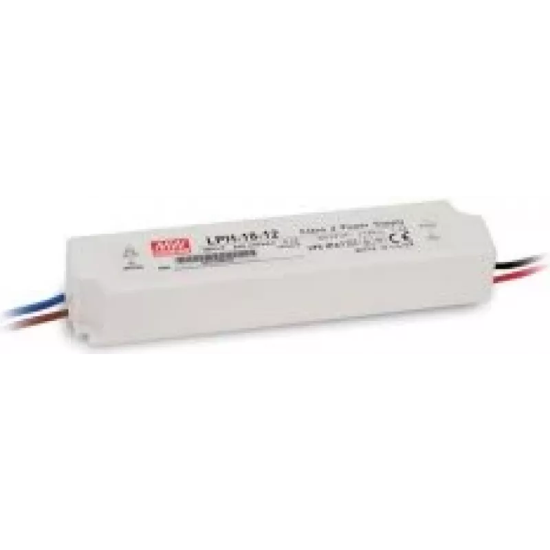 Apšvietimo priedas MEAN WELL LPH-18-24 Baltas 180-264V 175g