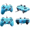 Laidinis valdiklis SUBSONIC SA5488-1 Neon Blue — skirtas Nintendo Switch, laidinis jungimas