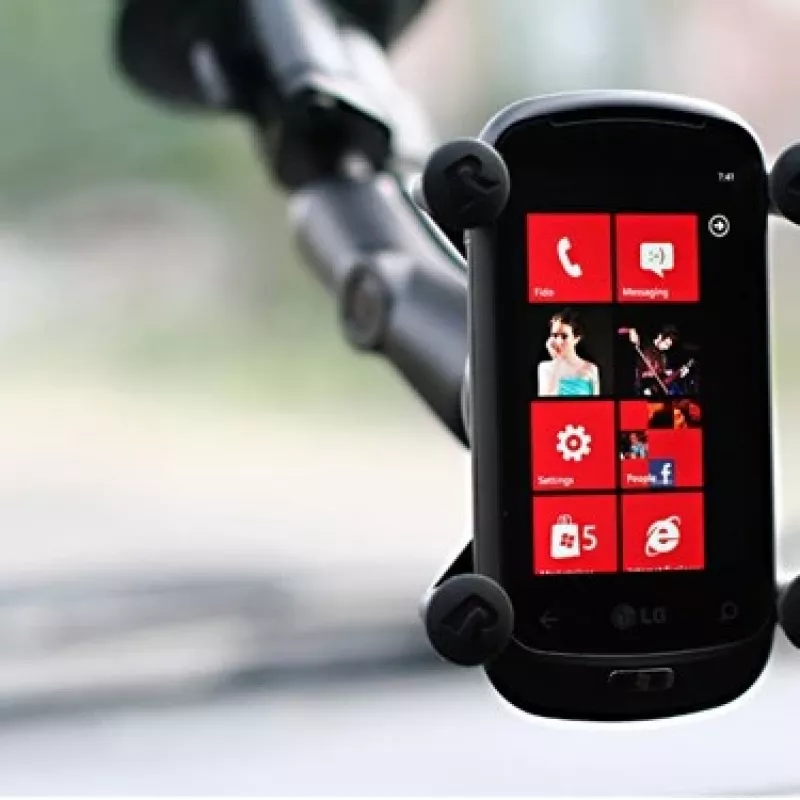 RAM Mounts X-Grip telefono laikiklis su Twist-Lock siurbimo taurele