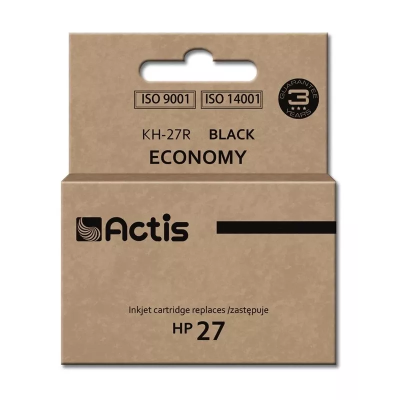 Actis KH-27R rašalas (pakaitalas HP 27 C8727A; Standard; 20 ml; juodas)