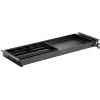SpeaKa Professional SP-10938492 stalčius po stalu 740 mm x 449 mm užrakinamas Aukščio diapazonas: 50,8 mm (maks.) Juoda (SP-10938492)