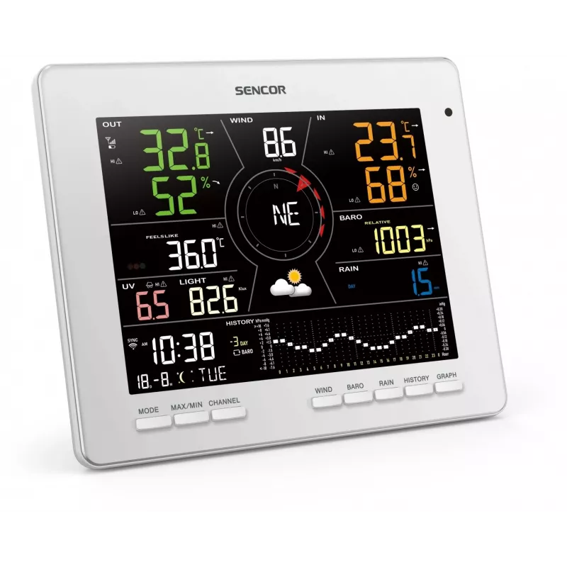 SWS 16600 WiFi 7-in-1 orų stotelė