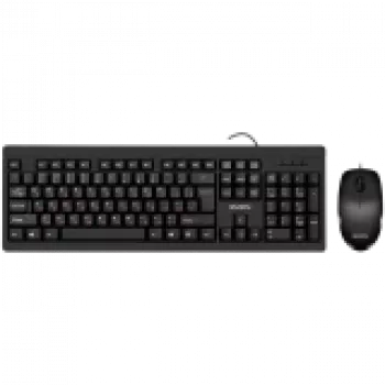 “Combo” klaviatūra ir pelė KB-S320C juoda (104 klavišai, 1000DPI, 2+1 mygt.)