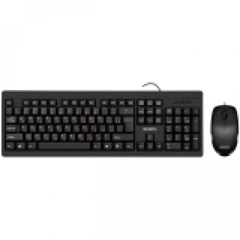“Combo” klaviatūra ir pelė KB-S320C juoda (104 klavišai, 1000DPI, 2+1 mygt.)