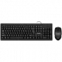 “Combo” klaviatūra ir pelė KB-S320C juoda (104 klavišai, 1000DPI, 2+1 mygt.)