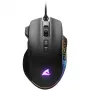 Sharkoon Mouse Shark Force 3 optinė 8 mygtukai 12.800DPI juoda