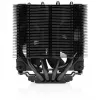 CPU aušintuvas Noctua NH-D9L CHROMAX.Juoda — 92 mm ventiliatorius, 400–2000 RPM, 22,6 dB, matmenys 95×95×110 mm, svoris 531 g