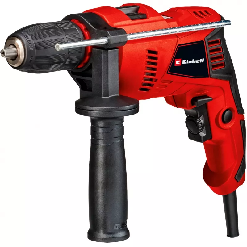 Smūginis grąžtas TE-ID 500 E (raudona/juoda, 550 W)