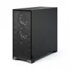 Kompiuterio korpusas Fractal Design Pop 2 Air Juoda TG Midi Tower — ATX, 3x 120 mm priekiniai ventiliatoriai, palaiko 2,5 colio ir 3,5 colio diskus