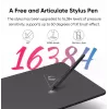 Grafikos planšetė XP-Pen DECO 01 V3 — 5080 lpi, 254 x 158.75 mm, juoda, USB (laidinis ir belaidis ryšys)