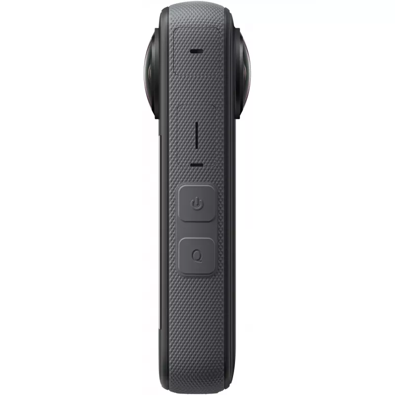 Veiksmo kamera Insta360 X3 — 72 MP, 5K Ultra HD (5760×2880), 100 fps, CMOS, Wi‑Fi, įmontuotas ekranas, MicroSD, 0,508 kg, juoda