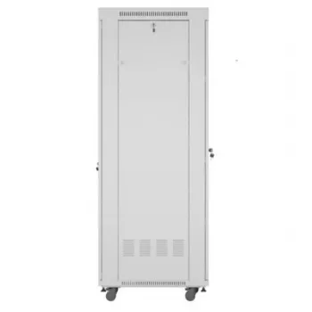 Laisvai stovintis stovas LANBERG FF01-6842-12SL 42U, 600×800 mm, 2121 mm aukštis, 1200 kg talpa, IP20, pilkas