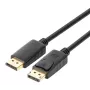 DisplayPort laidas Unitek Y-C609BK — 3 m, kištukas-kištukas, juodas